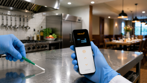 Kiểm tra vệ sinh nhà hàng – khách sạn bằng máy đo...