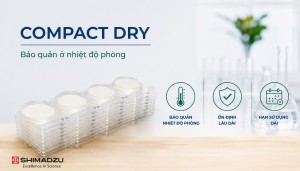 Vì sao Compact Dry có thể bảo quản ở nhiệt độ...