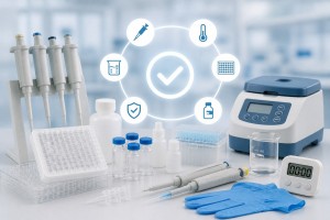 Chuẩn bị thiết bị và vật tư khi test vitamin bằng...