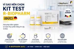 Vì sao nên chọn kit test của hãng R-Biopharm...
